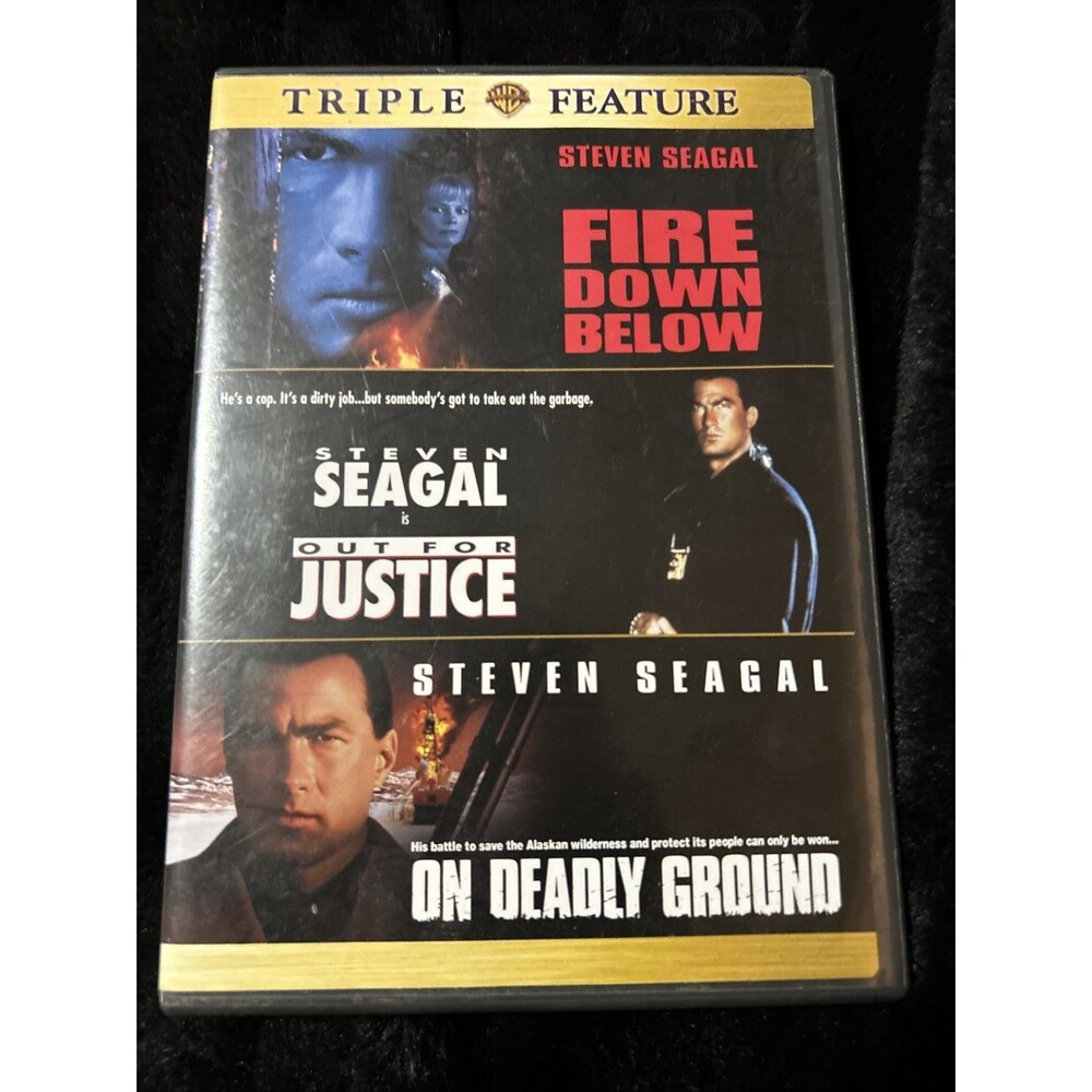 Fire Down Below/Out For Justice/On Deadly Ground (DVD) (3FE) (Multi-Title)